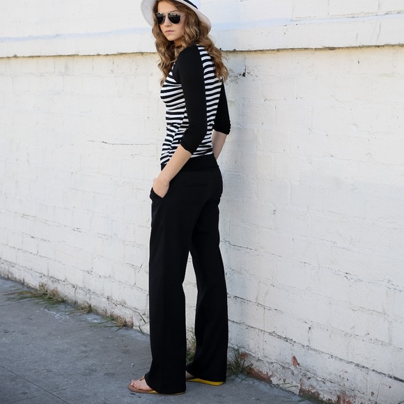 Poplooks Linen Foldover Trouser - Picture 2 of 6